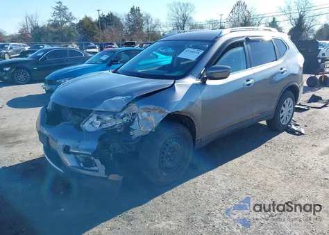 2016 Nissan Rogue S z USA, uszkodzony, nr VIN KNMAT2MV0GP608910